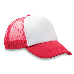 Cappellino baseball TRUCKER CAP MO8594 - Rosso