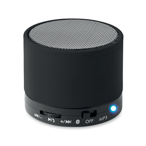 Speaker wireless ROUND BASS MO8726 - Nero
