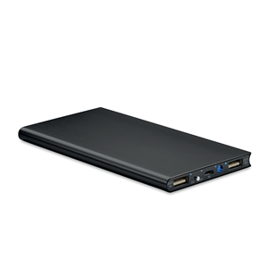 Power bank da 8000 mAh POWERFLAT8 MO8839 - Nero