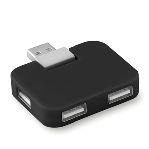 Multipresa USB SQUARE MO8930 - Nero
