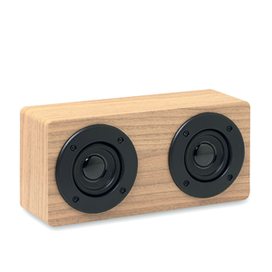 Speaker wireless personalizzato in legno SONICTWO MO9083 - Legno