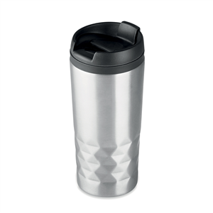 Bicchiere thermos in acciaio 280 ml TAMPAS MO9120 - Silver Opaco