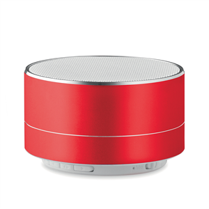 Altoparlante Bluetooth personalizzato in alluminio SOUND MO9155 - Rosso