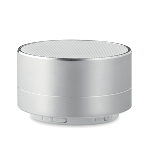 Altoparlante Bluetooth personalizzato in alluminio SOUND MO9155 - Silver Opaco