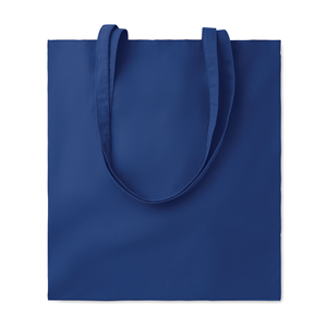 Shopper personalizzata in cotone 140 gr cm 38x42 COTTONEL COLOUR + MO9268 - Blu