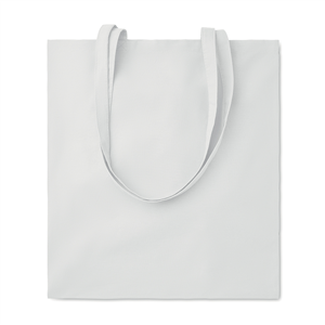 Shopper personalizzata in cotone 140 gr cm 38x42 COTTONEL COLOUR + MO9268 - Bianco