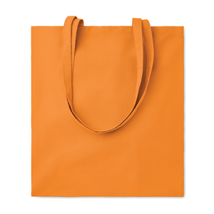 Shopper personalizzata in cotone 140 gr cm 38x42 COTTONEL COLOUR + MO9268 - Arancio