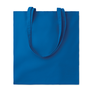 Shopper personalizzata in cotone 140 gr cm 38x42 COTTONEL COLOUR + MO9268 - Blu Royal