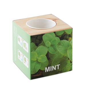 Mini vaso in legno MENTA MO9337 - Legno