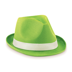 Cappello di paglia per feste personalizzato WOOGIE MO9342 - Lime