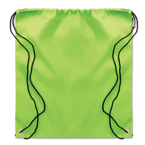 String bag personalizzata in rpet SHOOPPET MO9440 - Lime