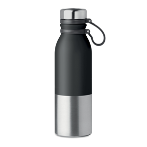 Borraccia acciaio inox 600 ml ICELAND MO9539 - Nero