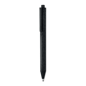 Penna in paglia di grano personalizzata PECAS MO9614 - Nero