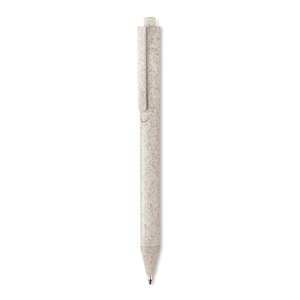 Penna in paglia di grano personalizzata PECAS MO9614 - Beige