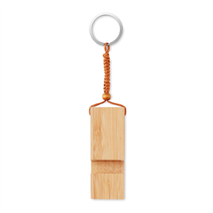 Portachiavi legno con supporto smartphone TRINEU MO9743 - Legno