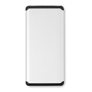 Power bank potente da 10000 mAh SIUR POWER MO9821 - Silver Opaco