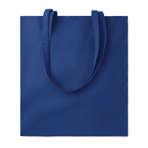 Shopper bag personalizzata in cotone 180gr cm 38x42 COTTONEL COLOUR ++ MO9846 - Blu