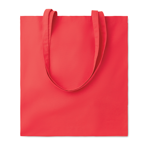 Shopper bag personalizzata in cotone 180gr cm 38x42 COTTONEL COLOUR ++ MO9846 - Rosso