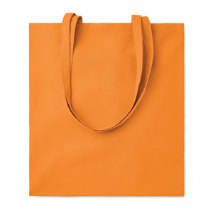 Shopper bag personalizzata in cotone 180gr cm 38x42 COTTONEL COLOUR ++ MO9846 - Arancio