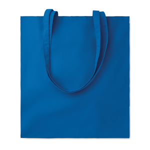 Shopper bag personalizzata in cotone 180gr cm 38x42 COTTONEL COLOUR ++ MO9846 - Blu Royal