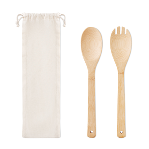 Set utensili in bamboo MAYEN SET MO9903 - Beige