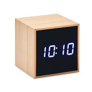 Sveglia in bamboo MARA CLOCK MO9922 - Legno