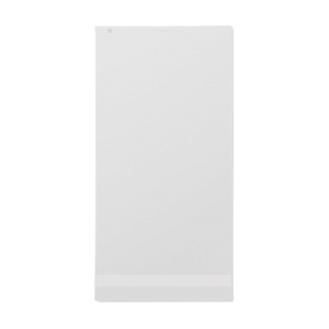 Telo mare cotone cm 70x140 con fascia per stampa PERRY MO9932 - Bianco