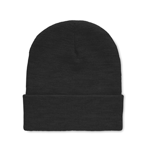 Cappello invernale personalizzato in rpet POLO RPET MO9965 - Nero