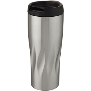 Bicchiere termico personalizzato 450 ml WAVES PF100691 - Silver 