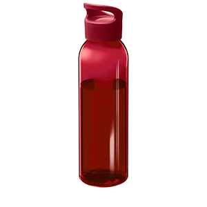 Borraccia personalizzata in plastica riciclata da 650 ml Sky PF100777 - Rosso 