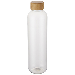 Borraccia personalizzata in plastica riciclata da 1000 ml Ziggs PF100779 - Trasparente 