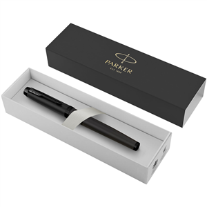 Penna roller in acciaio Parker IM PF107802 - Nero 