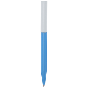 Penna a sfera personalizzata in plastica riciclata Unix PF107897 - Acqua 