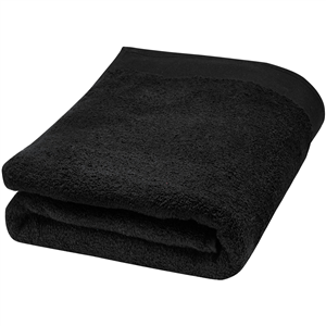 Asciugamano da bagno 70x140 cm in cotone 550gr Seasons ELLIE PF117006 - Nero 