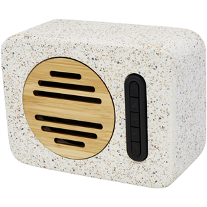 Speaker Bluetooth personalizzato da 5W in ceramica TERRAZZO PF124276 - Naturale 
