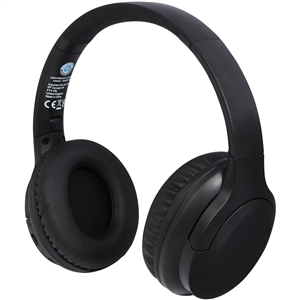 Cuffie Bluetooth in plastica riciclata Loop PF124296 - Nero 