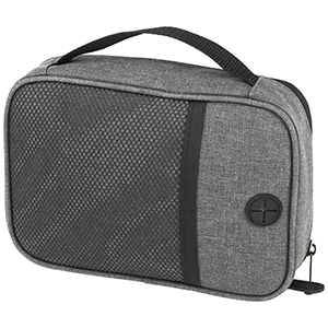 Borsello tecnico personalizzato in RPET certificato GRS Ross - 1L PF130048 - Grigio Melange 