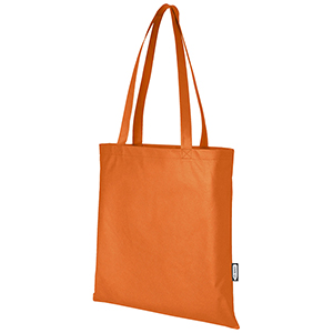 Tote bag convention in tessuto non tessuto riciclato certificato GRS Zeus 6l PF130051 - Arancio 