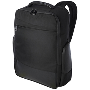 Zaino per portatile personalizzato da 15,6" in materiale riciclato certificato GRS Expedition Pro 25l PF130056 - Nero 
