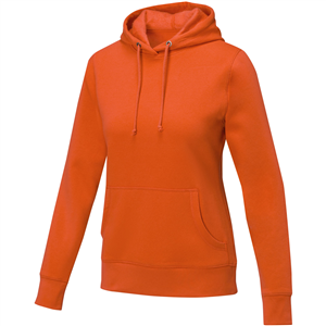 Felpa personalizzata da donna con cappuccio in policotone 240gr Elevate Essentials CHARON PF38234 - Arancio