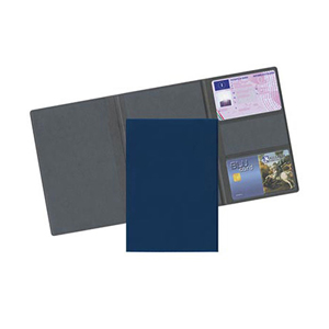 Portadocumenti a 3 ante PASSPORT PKN437 - Blu