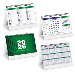 Calendario mensile da tavolo MIDI TABLE PPA700 - Verde