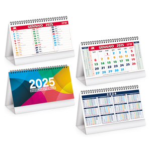 Calendario mensile da tavolo COLOR MIX PPA705 - Bianco