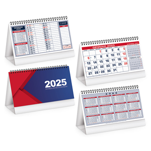 Calendario mensile da tavolo TABLE NOTES PPA710 - Rosso