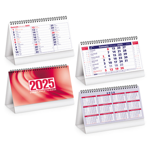 Calendario mensile da tavolo CHART TABLE PPA715 - Rosso