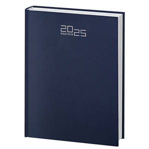 Agenda personalizzabile giornaliera 404 pagine cm 17x24 S/D separati PPB510 - Blu