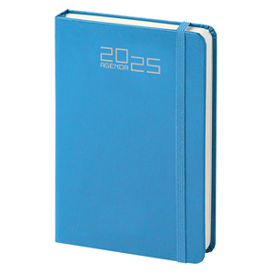 Agenda settimanale 128 pagine cm 17x24 PPB546 - AZZURRO