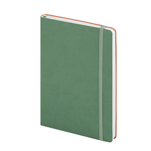 Quaderno personalizzato flessibile con elastico in formato A5 FLEX NOTE PPB582 - Verde scuro