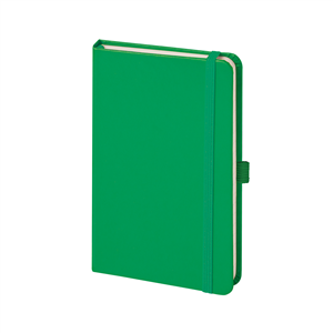 Taccuino promozionale con elastico e portapenna in formato A5 NOTES PEN PPB600 - Verde
