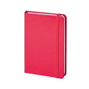 Quaderno con elastico in formato A6 NOTES LINES PPB616 - Rosso
